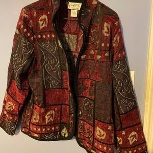 Vintage Mary McFadden Collection Zip Jacket